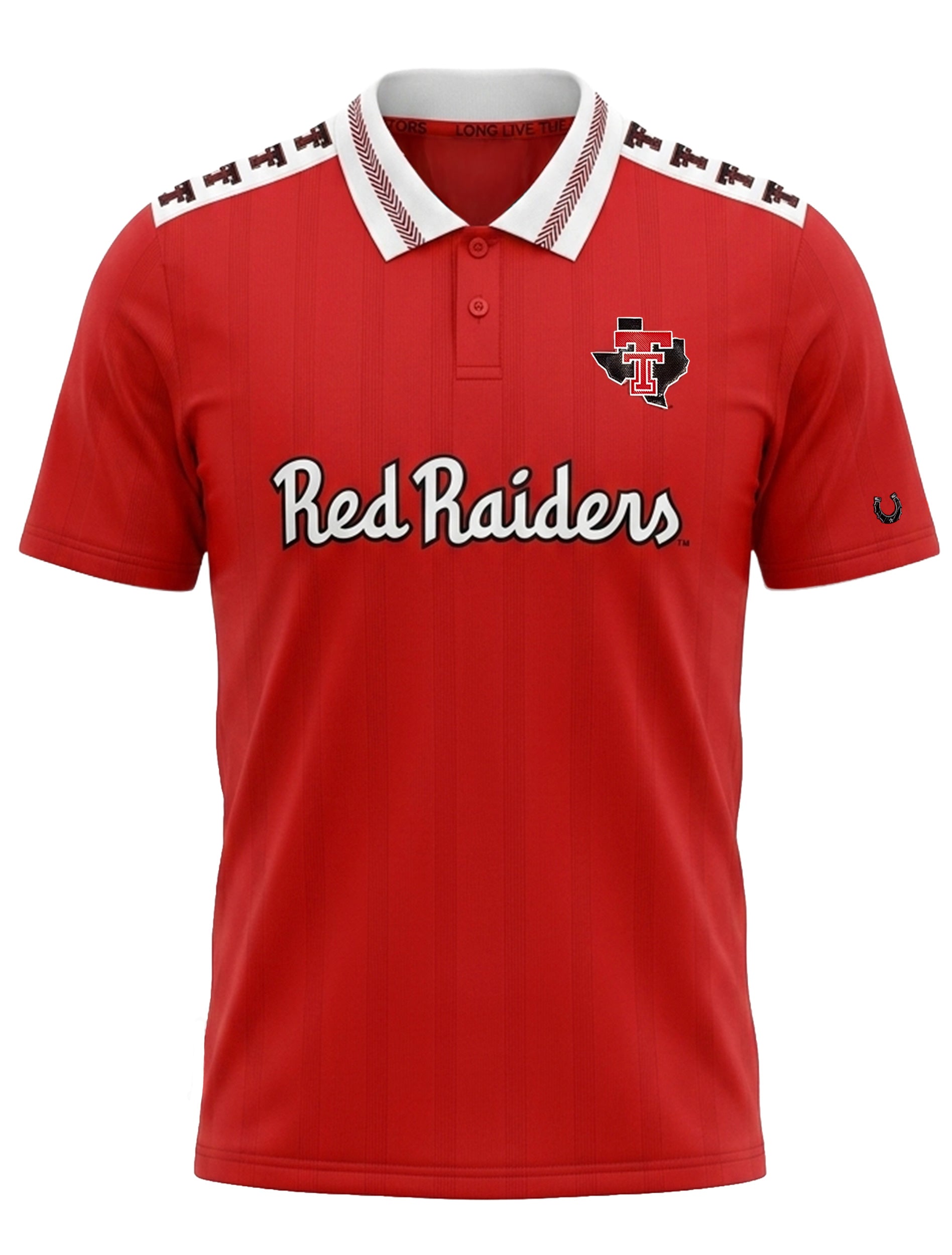 Texas Tech Dark Horse “Raider Script” Soccer Jersey