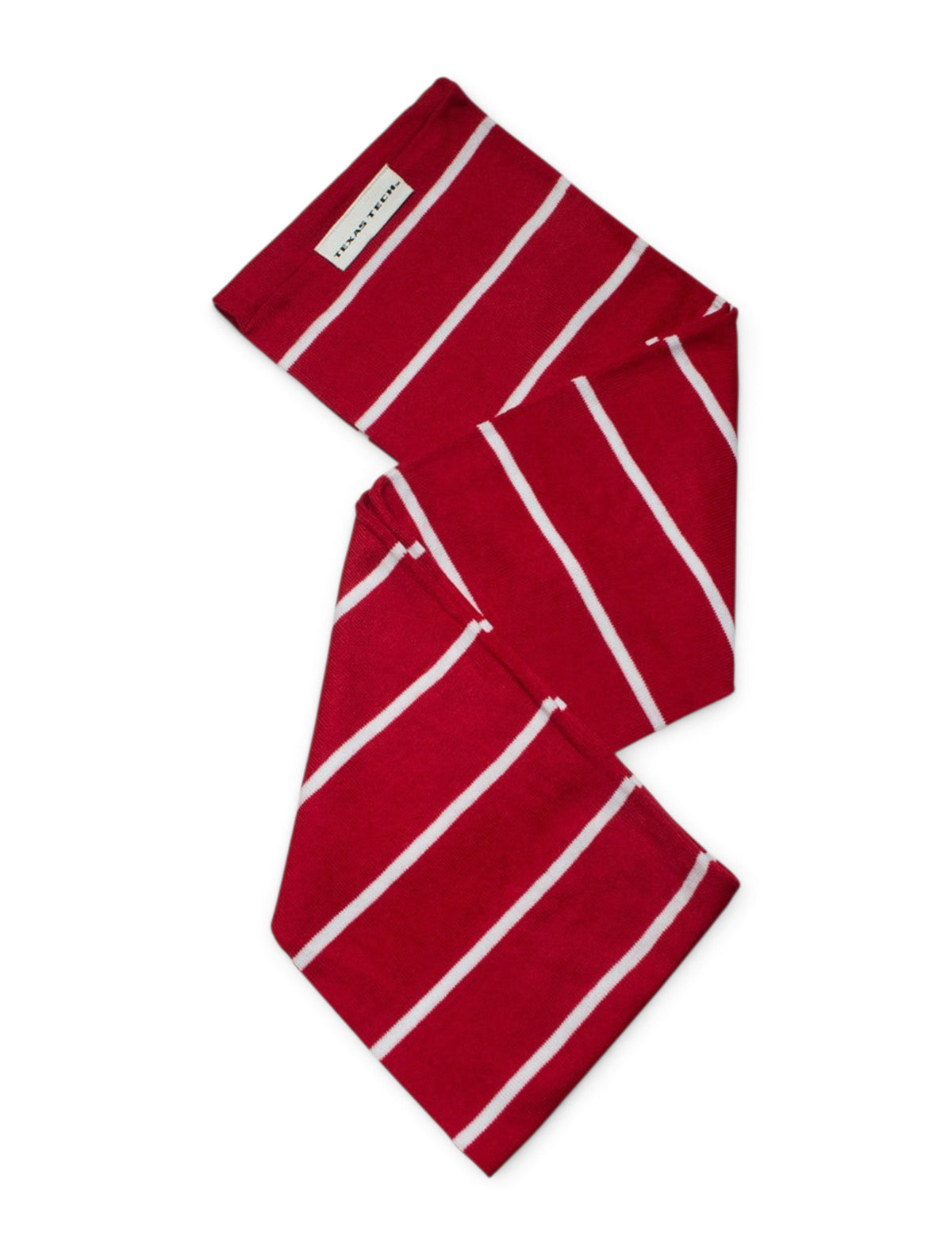 Texas Tech Red & White Infinity Scarf – Front view