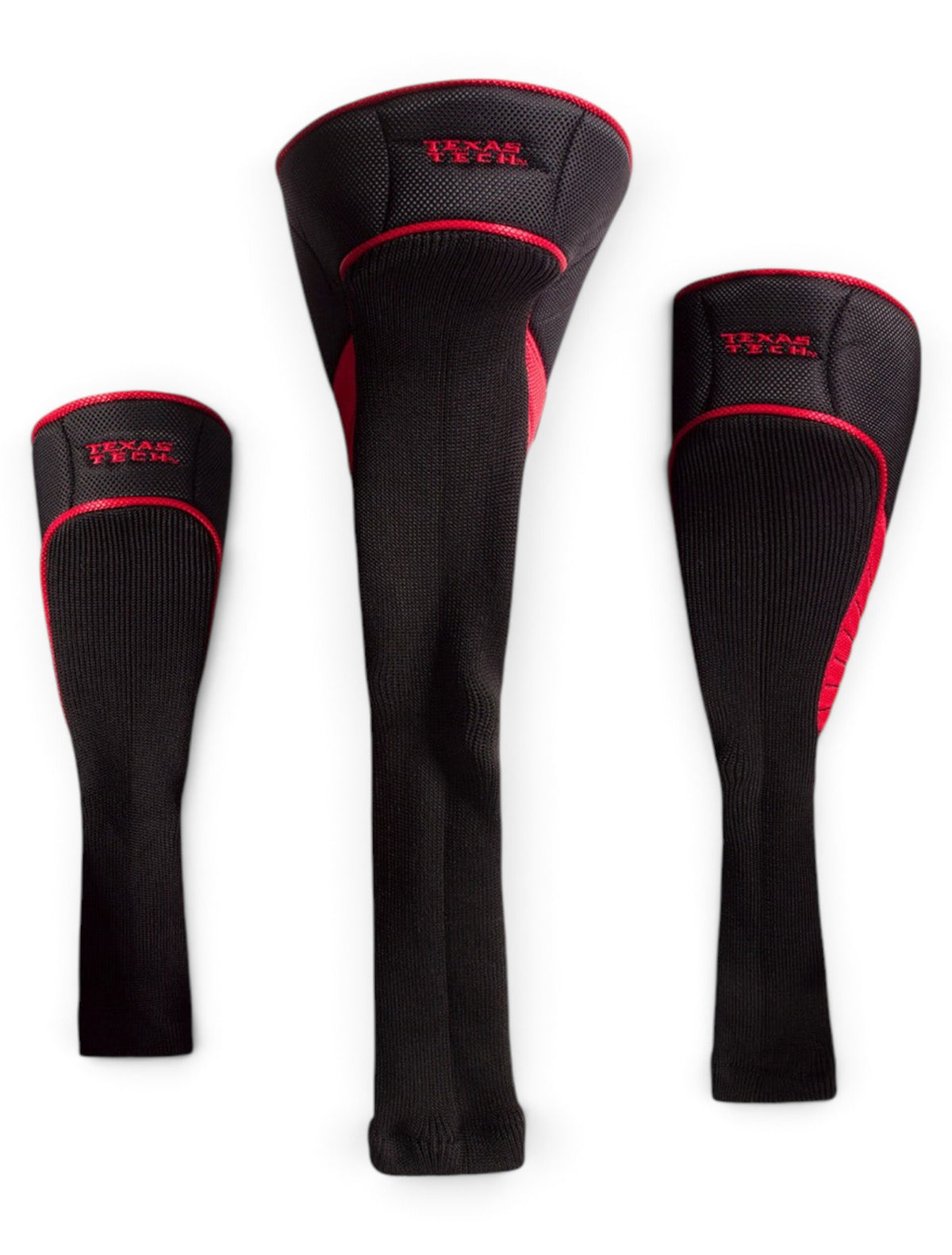 Texas Tech Set of Three Black Headcovers – Detail