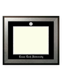 Texas Tech Silver Medallion Honors Silver Diploma Frame U2 – Front view