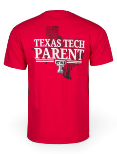 Texas Tech State Parent Red T-Shirt – Front view