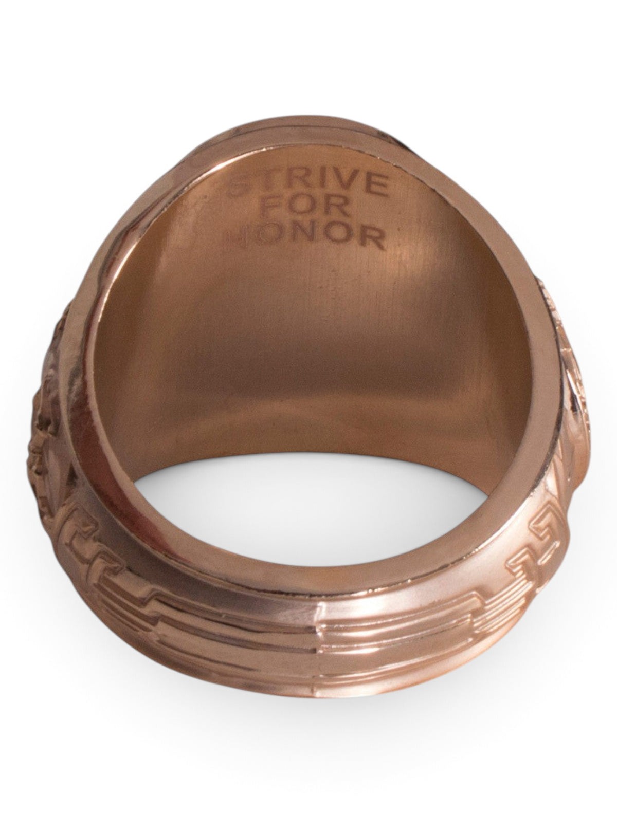Texas Tech "Strive For Honor" Alumni Ring Paperweight – Image 4 view