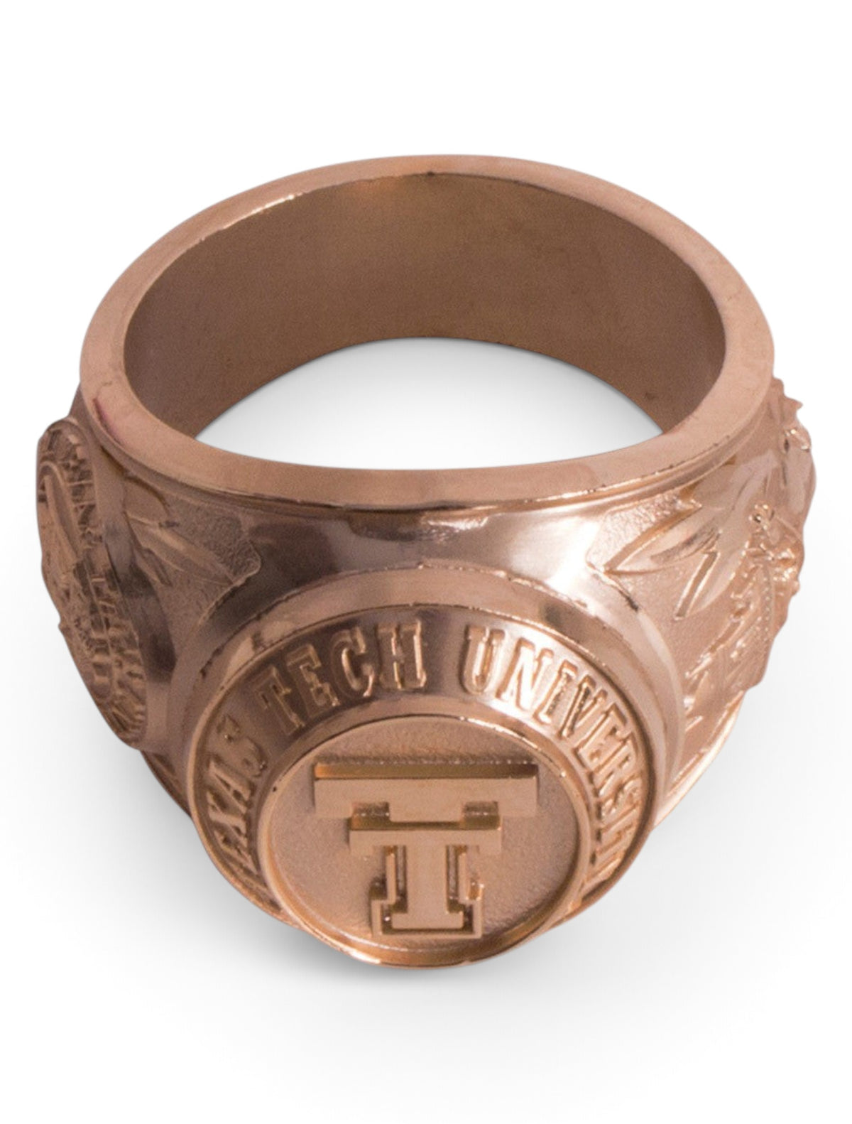 Texas Tech "Strive For Honor" Alumni Ring Paperweight – In room
