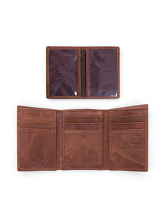 Texas Tech Tri-Fold Leather Wallet – Detail