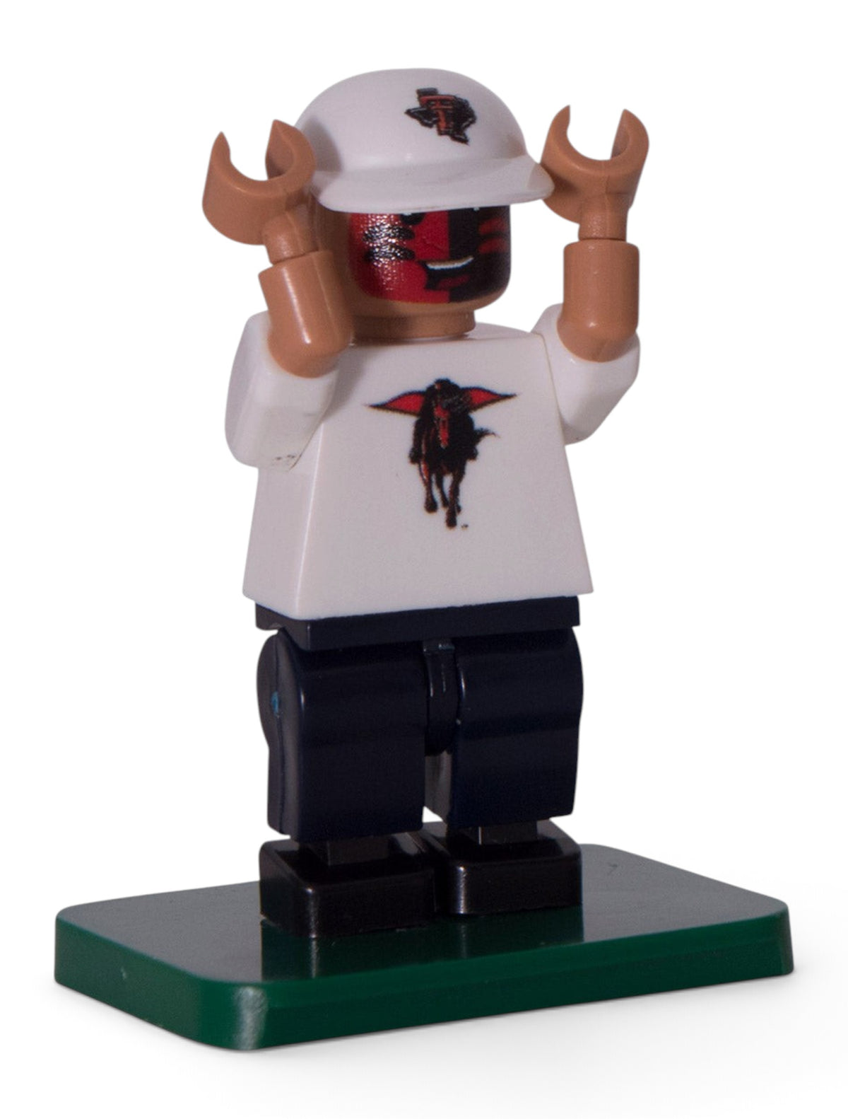 Texas Tech Ultimate Fan Minifigure – Side view