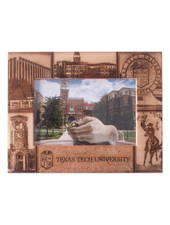 Texas Tech University Campus Wood Frame – Front view