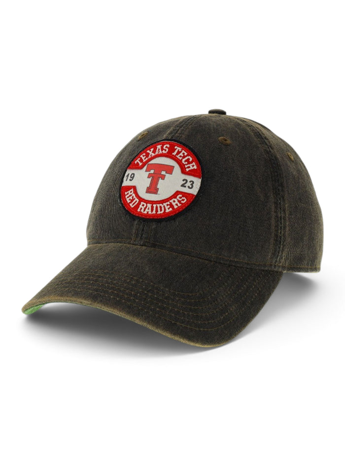 Texas Tech Vault Double T Circle Patch "The Token" Snapback Cap – Front view