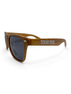 Texas Tech "Wayfarer" Sunglasses – Tan detail