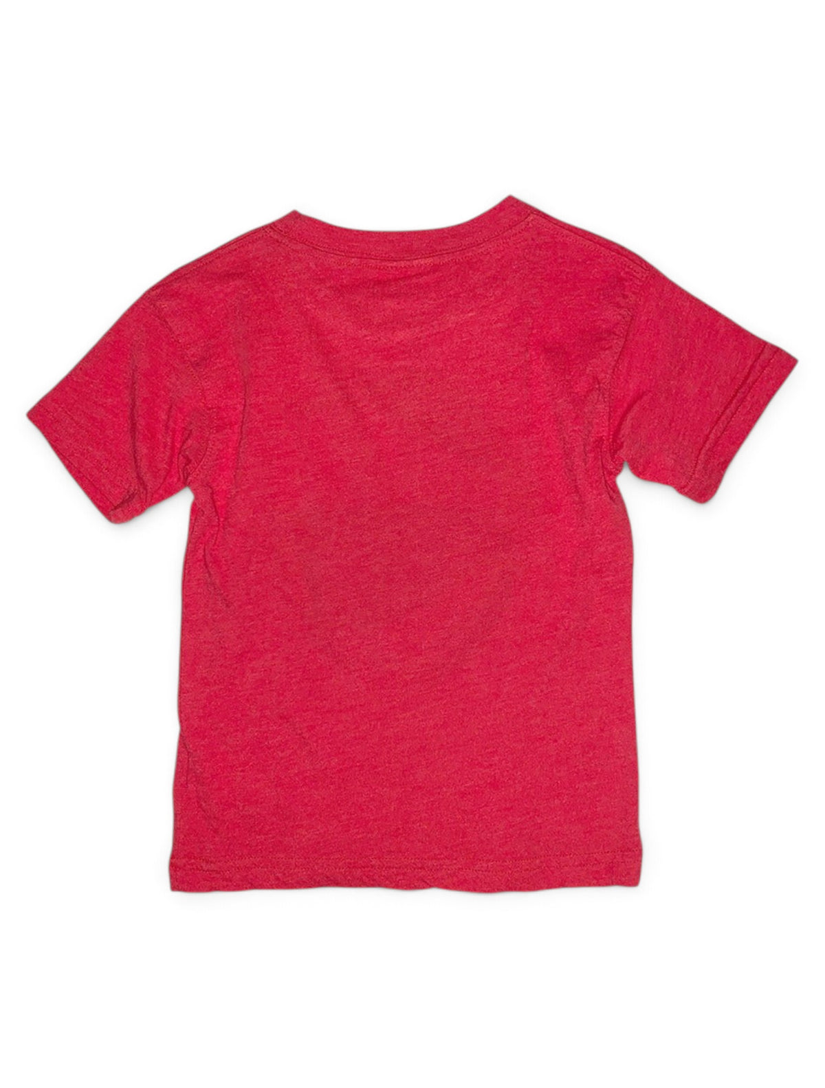 Texas Tech YOUTH Puff Print Red Basketball T-Shirt – Back view