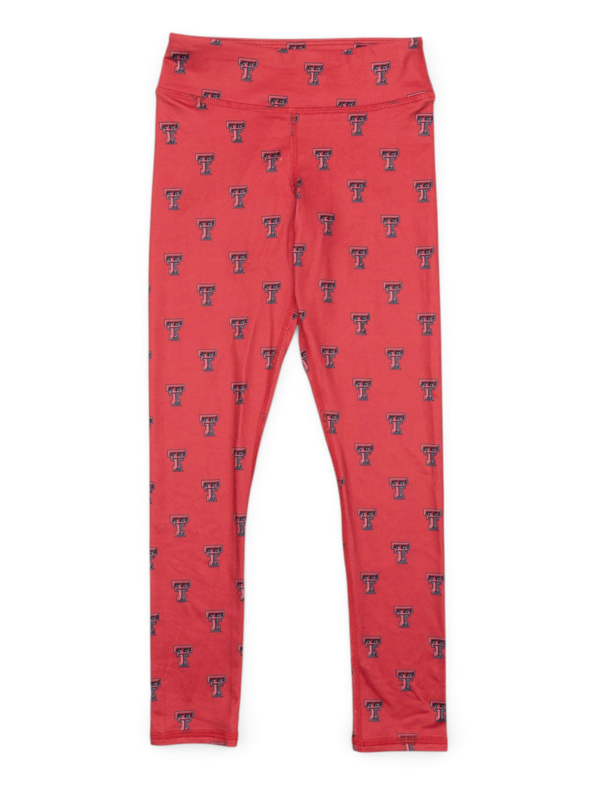 Texas Tech Zoozatz Double T Leggings – Front view