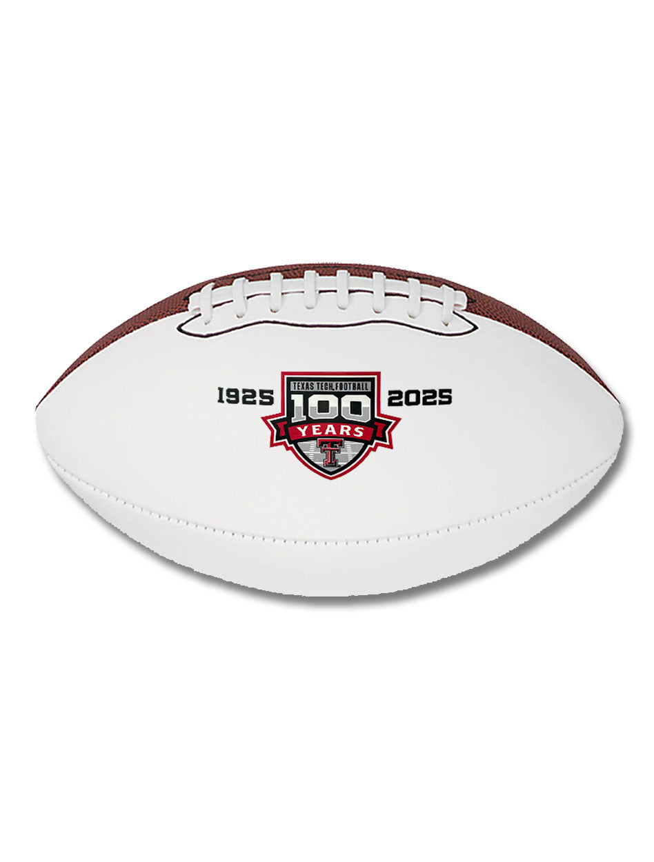 Texas Tech Baden "100 Years of Texas Tech Football" Limited Edition Autograph Football