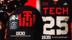 Adidas Texas Tech Youth 100 Year Jersey
