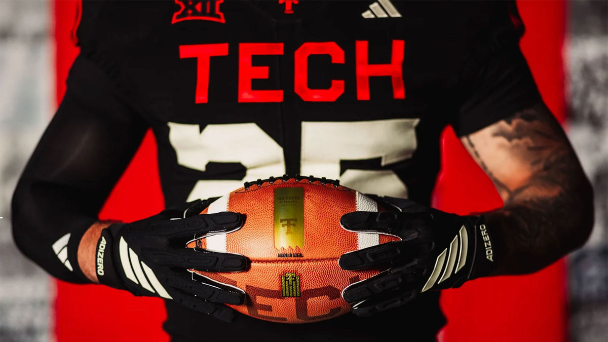 Adidas Texas Tech Youth 100 Year Jersey