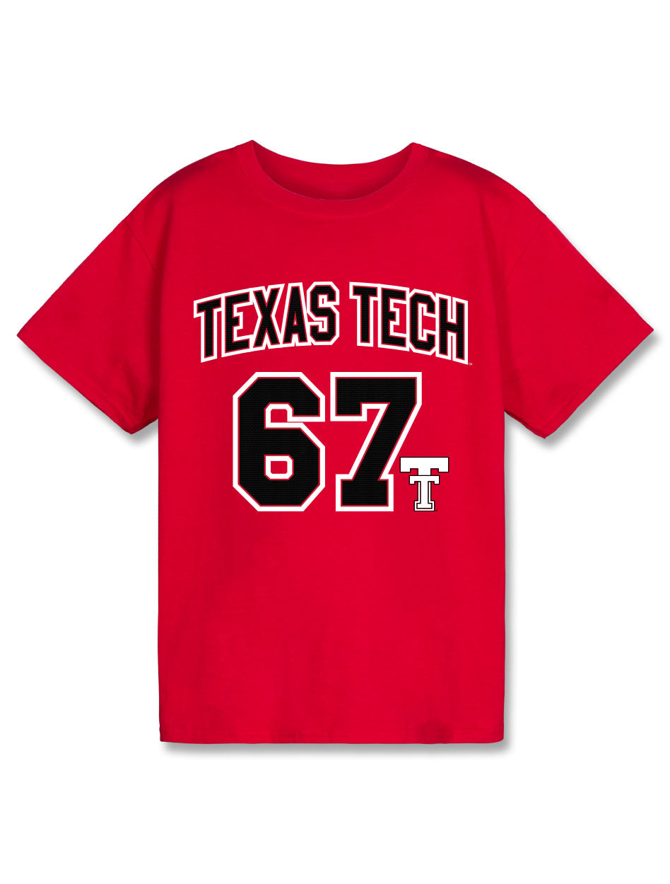 Texas Tech "67 Yo!" Youth T-Shirt