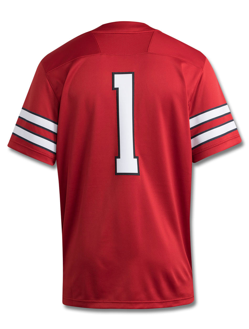 サッカーウェア レッド TATEISHI 背番号1 Adidas Texas Tech #1 Premium Jersey – Red Raider Outfitter