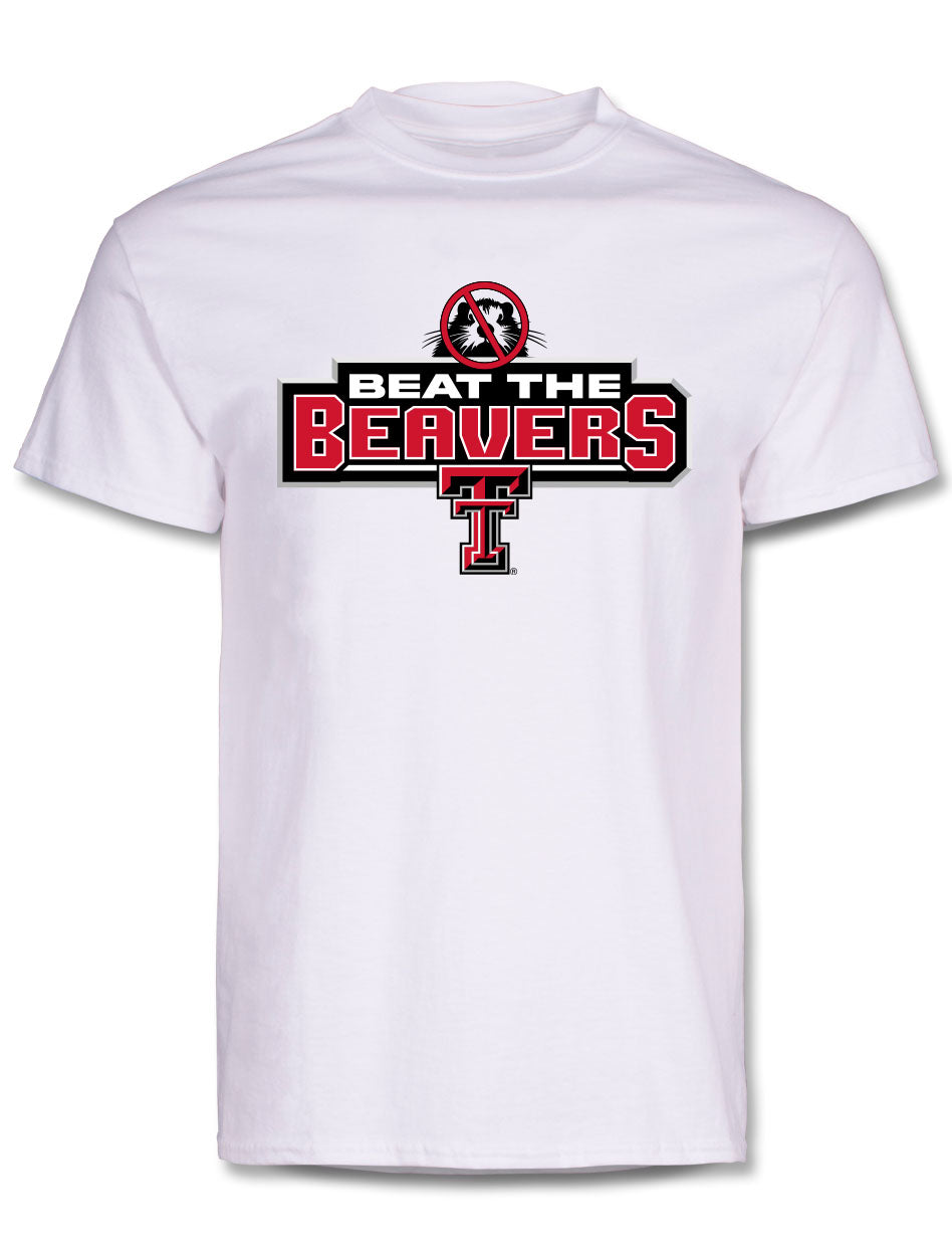 Texas Tech vs. Oregon State 2025 "Raider Power" Energy Gameday White T-Shirt