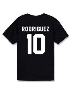 Texas Tech Official Football NIL "Fear the Stache" Jacob Rodriguez YOUTH Short Sleeve T-Shirt