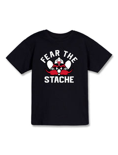 Texas Tech "Fear the Stache" YOUTH Short Sleeve T-Shirt