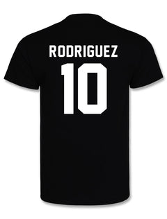 Texas Tech Official Football NIL "Fear the Stache" Jacob Rodriguez Short Sleeve T-Shirt