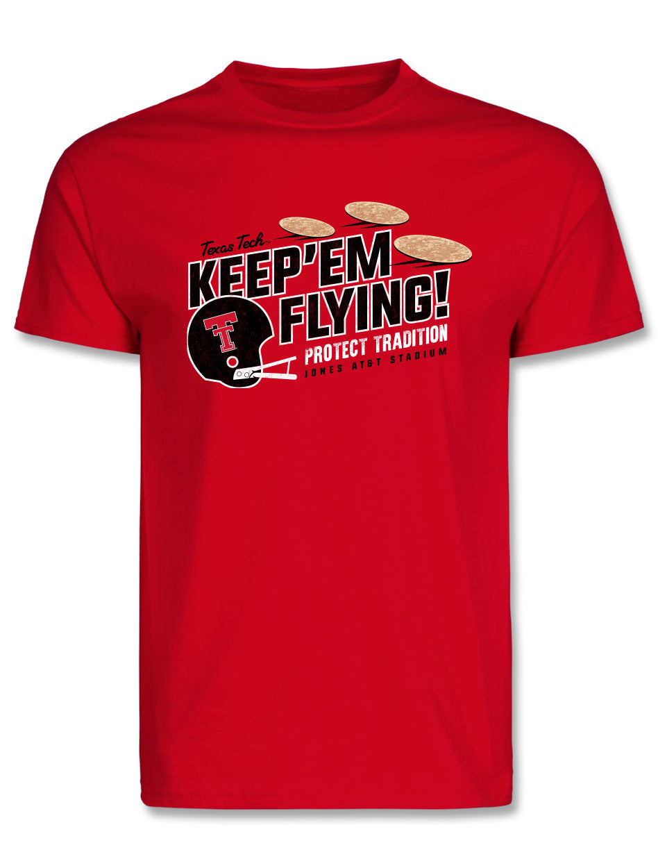 Texas Tech "Flour Bomb" Tortilla Red Short Sleeve T-Shirt