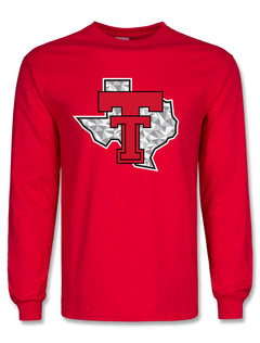 Texas Tech Dark Horse "Galvanized Pride" Athletic Long Sleeve T-Shirt