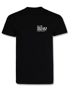 Texas Tech "Give Me Tortillas" Black Short Sleeve T-Shirt