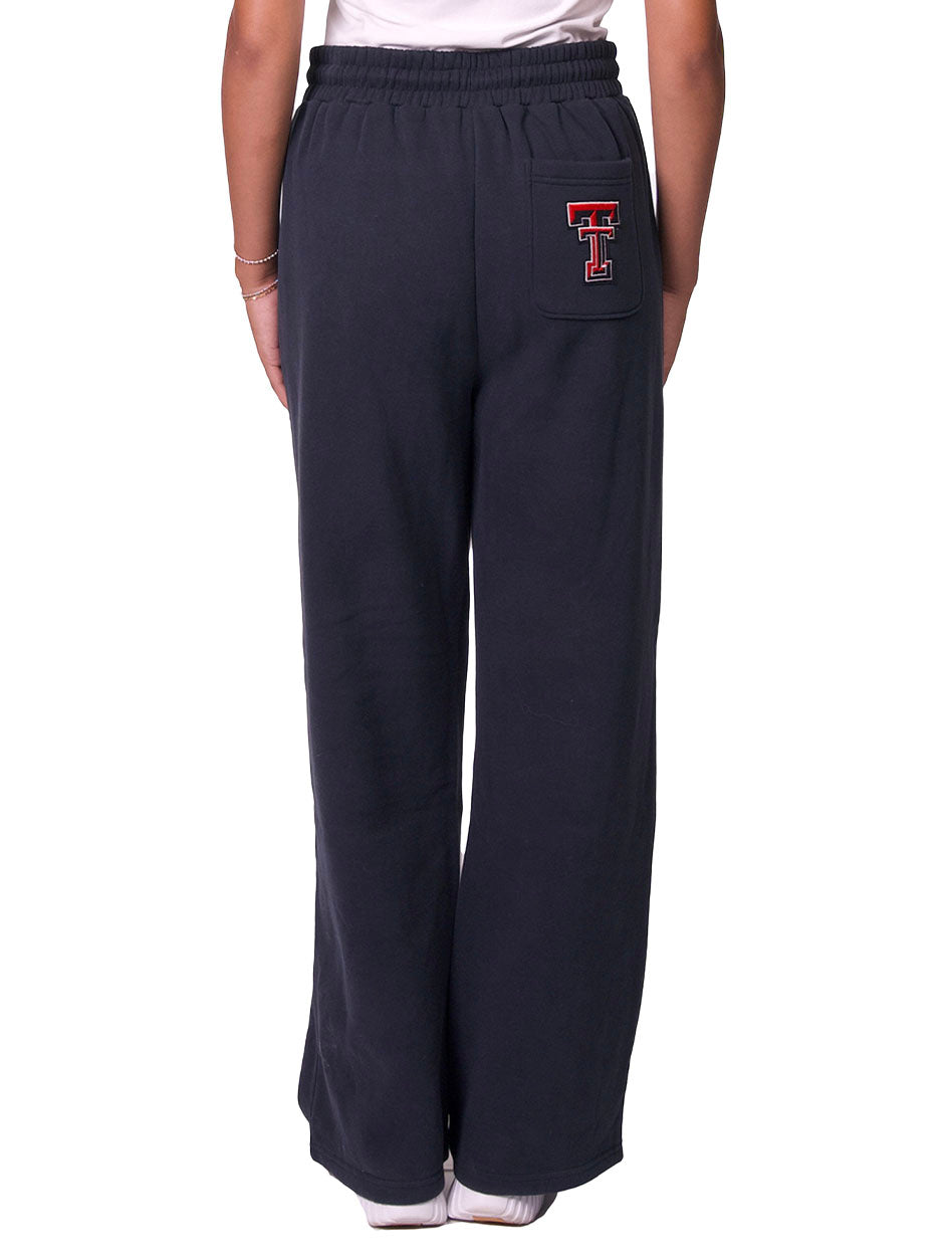 Lusso Texas Tech "Jade" Wide Leg Pant