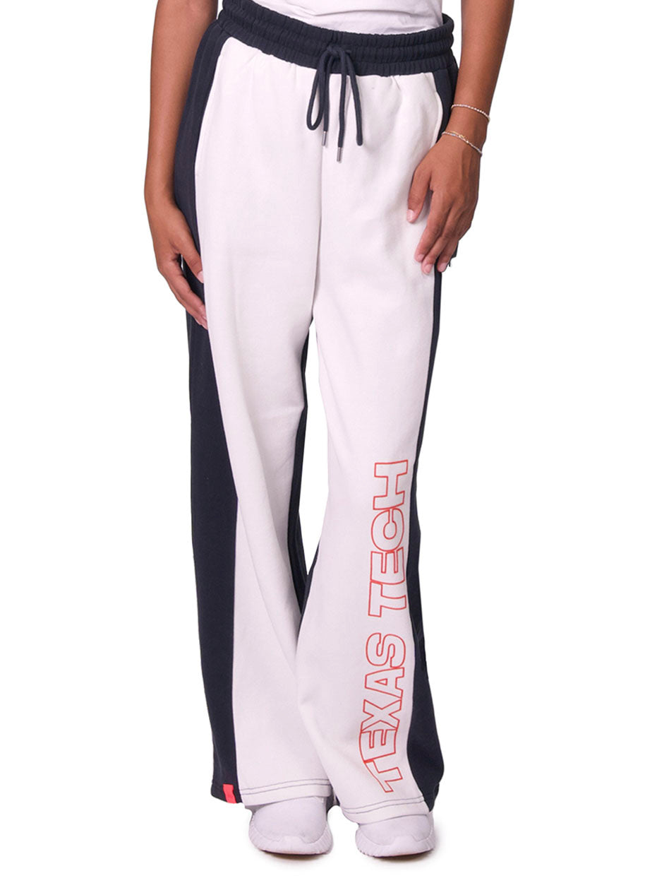 Lusso Texas Tech "Jade" Wide Leg Pant
