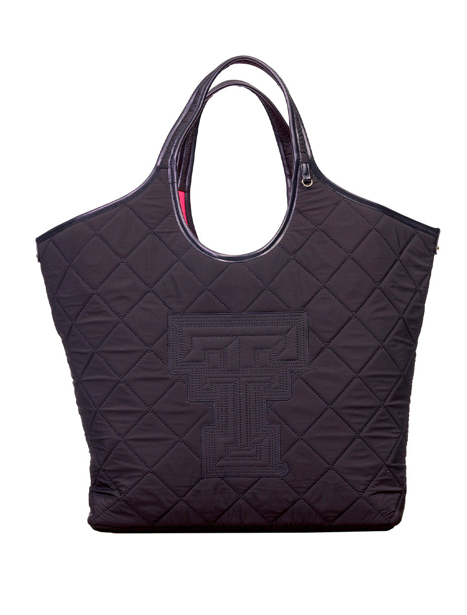 Lusso Texas Tech Double T "Ryder" Quilted Tote