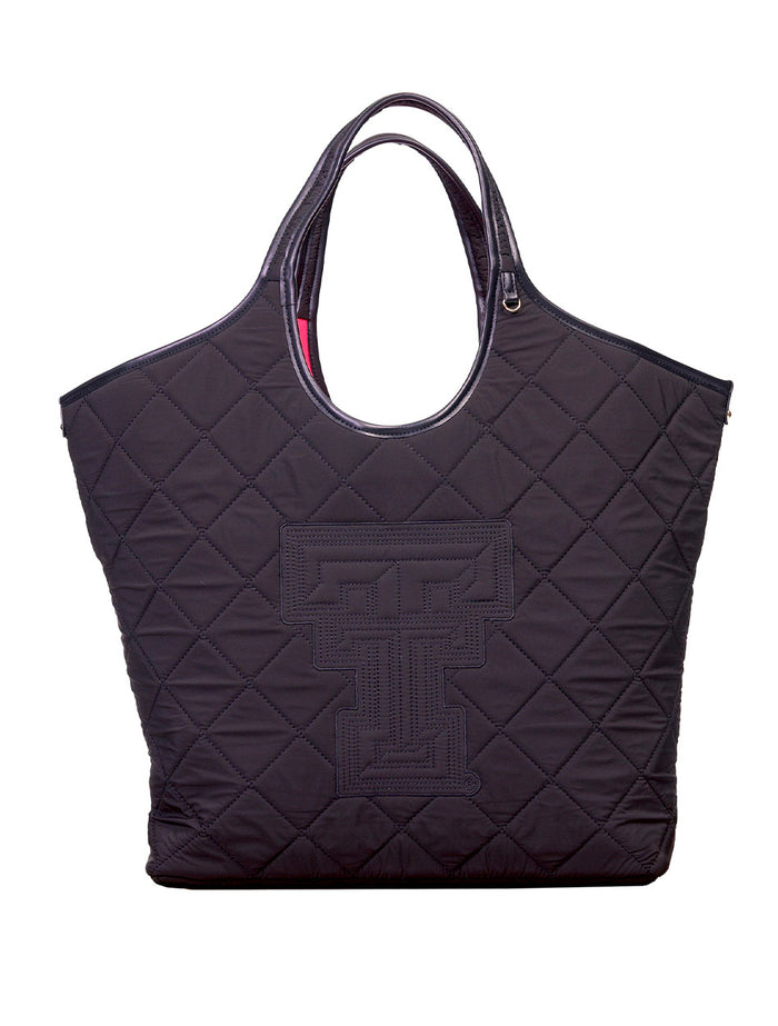 Lusso Texas Tech Double T "Ryder" Quilted Tote