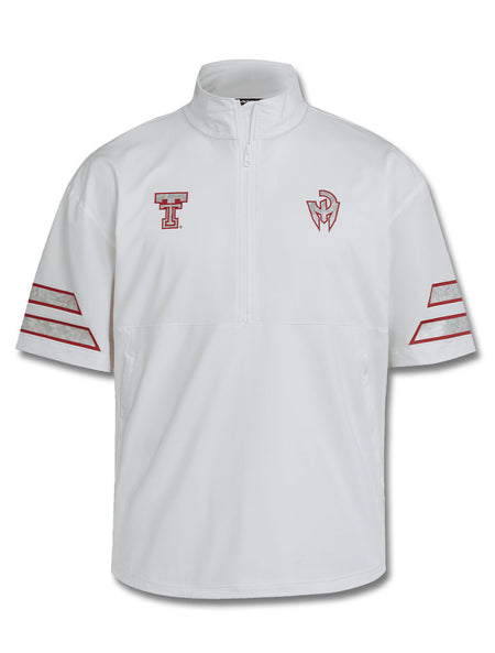 Adidas Texas Tech  Mahomes "TOO COLD" Short Sleeve Quarter Zip