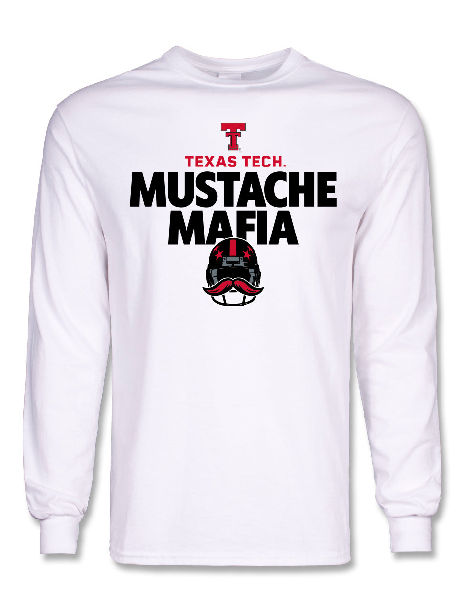 Texas Tech "Mustache Mafia" Long Sleeve T-Shirt