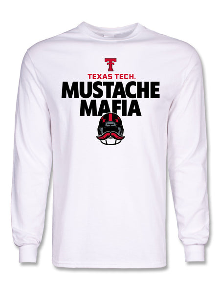 Texas Tech "Mustache Mafia" Long Sleeve T-Shirt