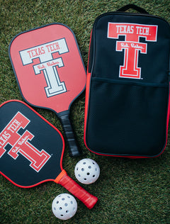 Texas Tech Throwback Pickleball Set