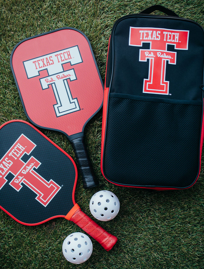 Texas Tech Throwback Pickleball Set