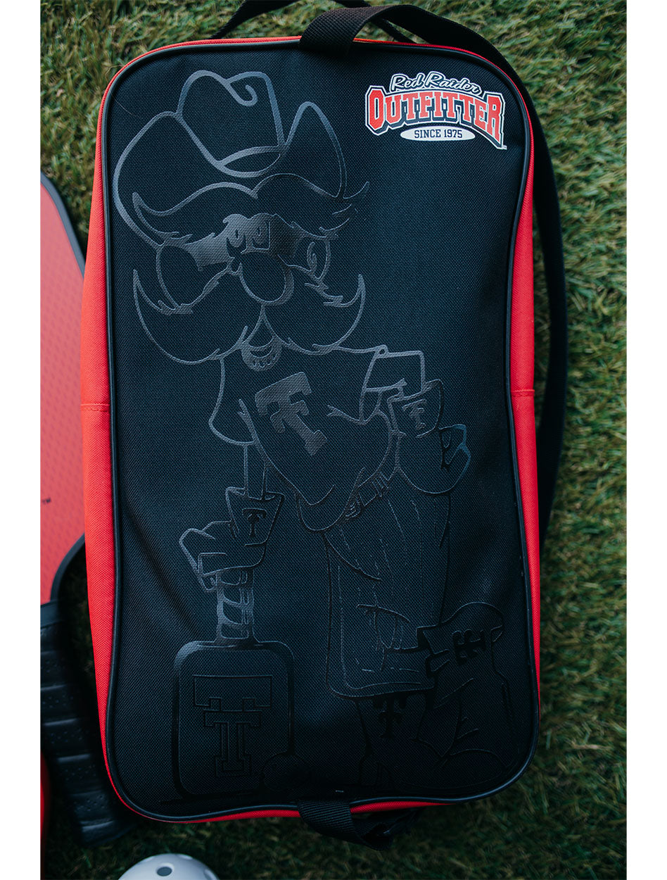 Texas Tech Throwback Pickleball Set