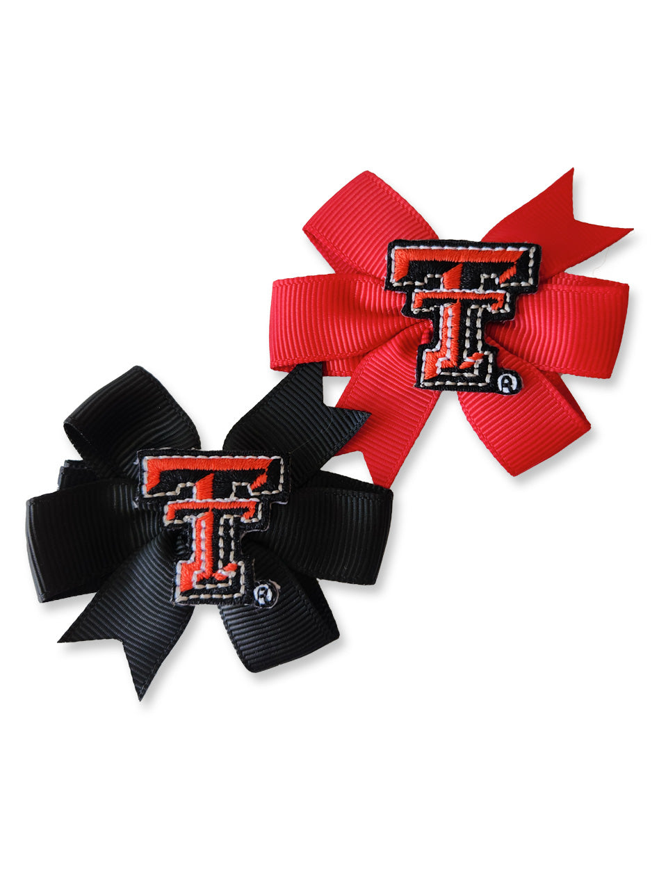 Texas Tech Red Raiders Mini Pinwheel Toddler Bows