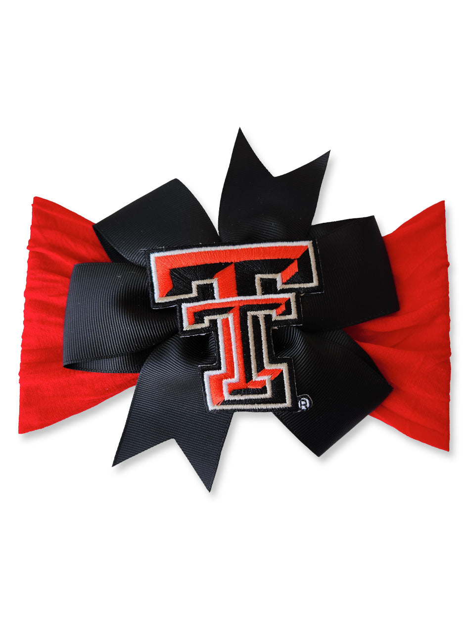 Texas Tech Red Raiders Double T Pinwheel  Headband