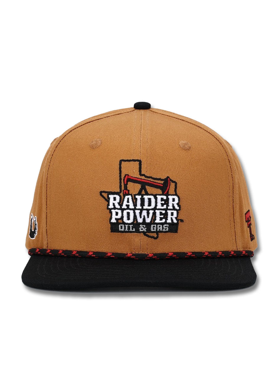 Texas Tech Dark Horse Raider Power "Power Seal" Snapback Cap