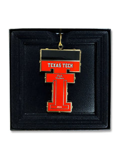 Texas Tech 2024 "Double T Scoreboard" Official Presidential Ornament