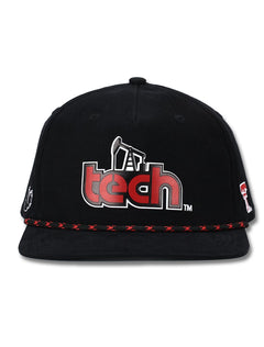 Texas Tech Dark Horse "Struck Oil" Black Vintage Snapback Cap
