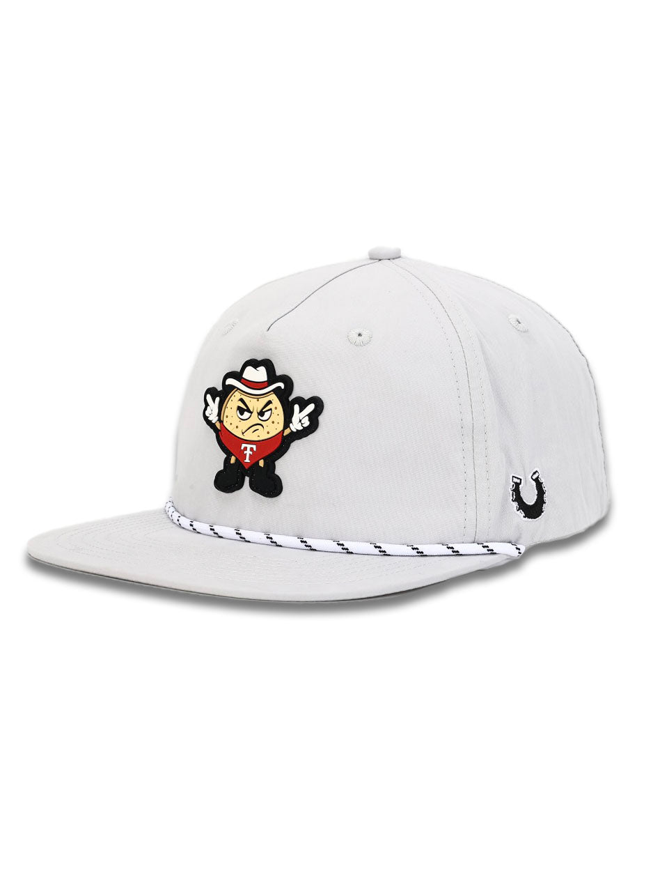 Texas Tech Dark Horse "El Tortillo" PVC Tortilla Vintage Snapback Cap