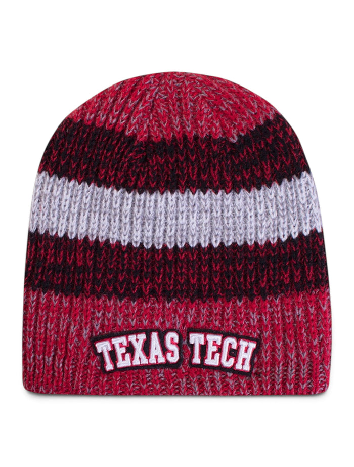 The Game Texas Tech Arch Multi-Color Knit Cap – Front view