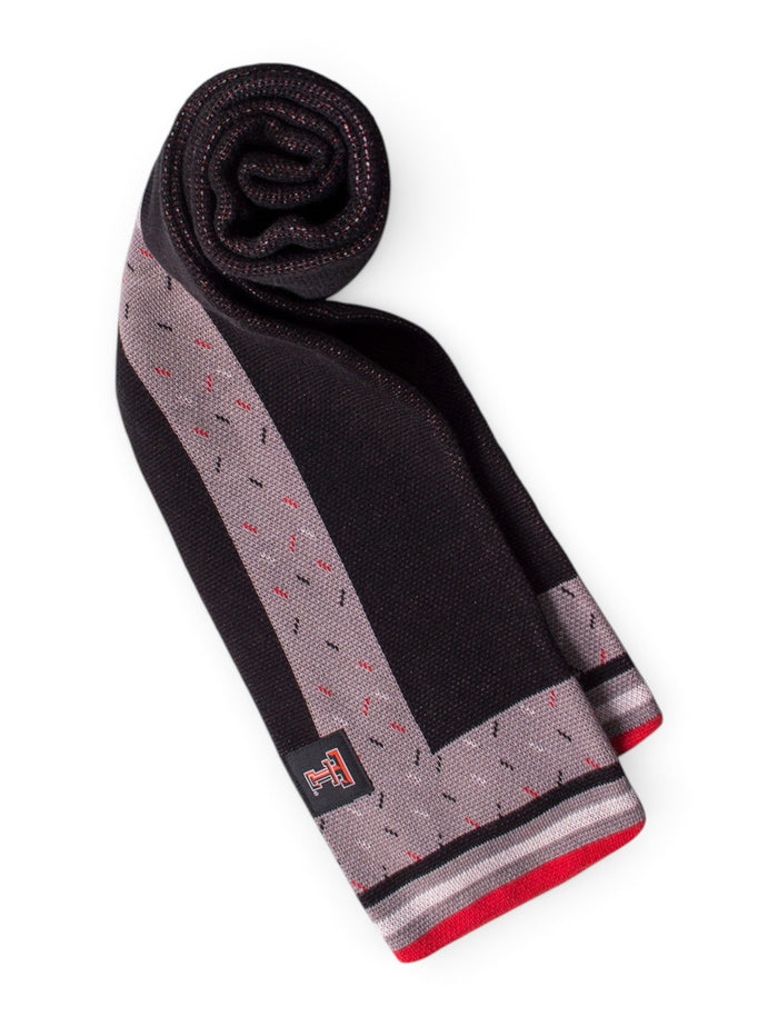 The Game Texas Tech Sprinkles Knit Scarf – Front view