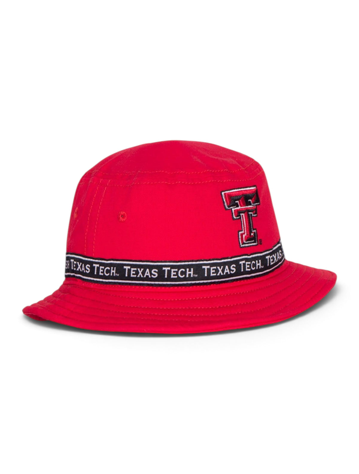 The Game Texas Tech TODDLER Bucket Hat – Red back view