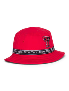 The Game Texas Tech TODDLER Bucket Hat – Red back view