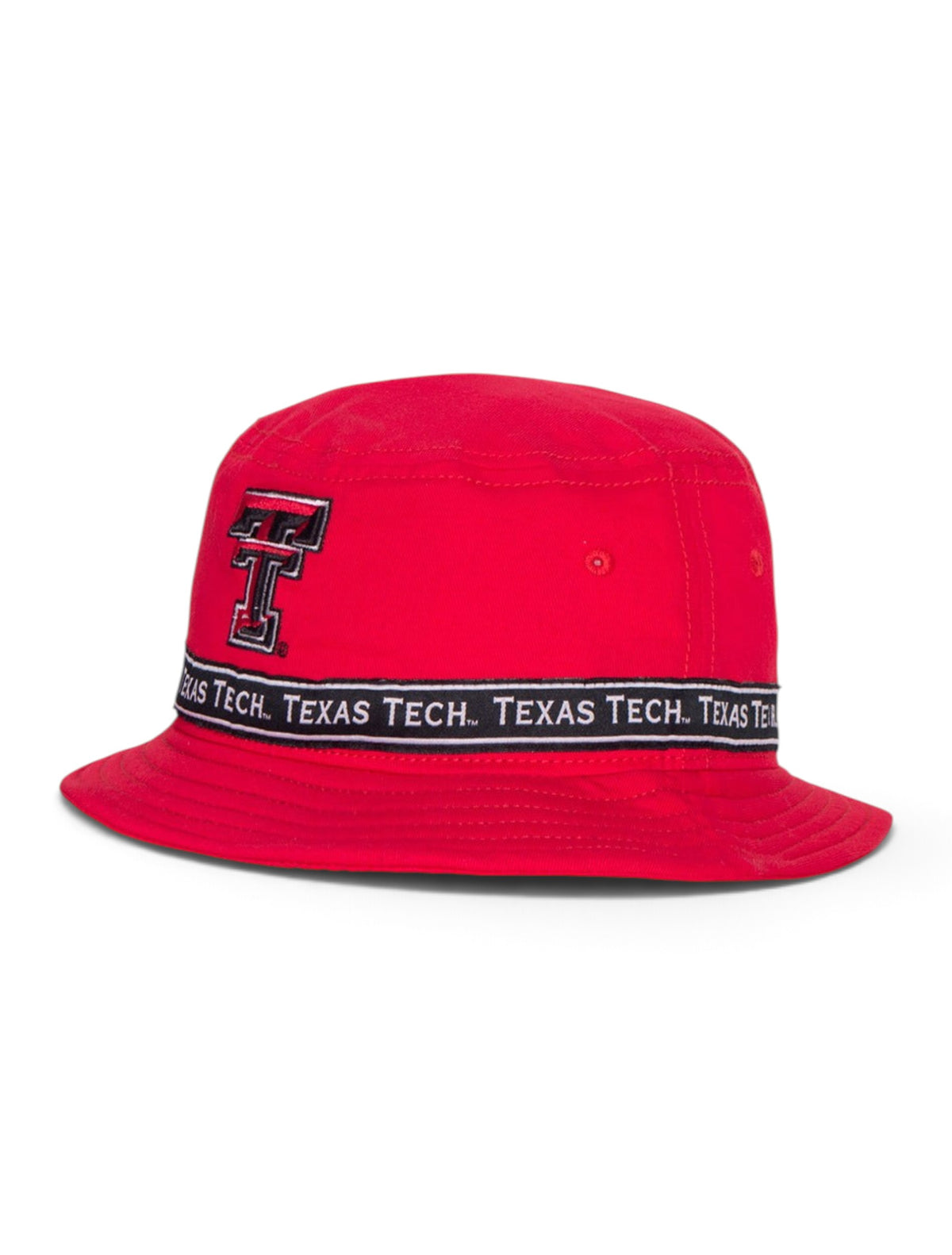 The Game Texas Tech TODDLER Bucket Hat – Red side view