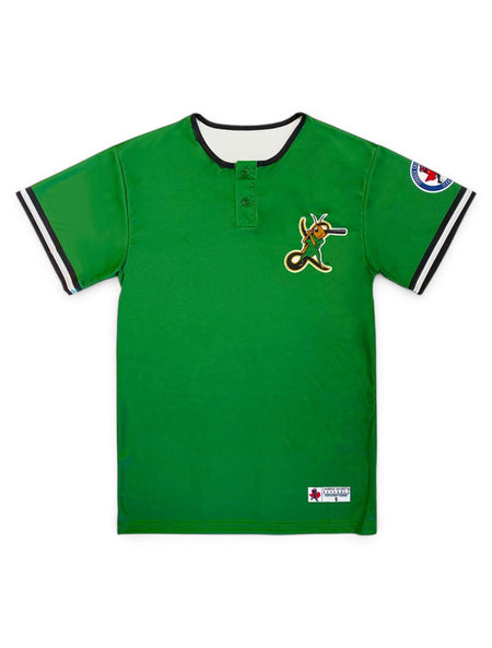 Throwback Lubbock "Crickets" Baseball Jersey – Front view