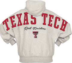 Texas Tech Press Box "Fairborne" Oversized Full Zip Hoodie