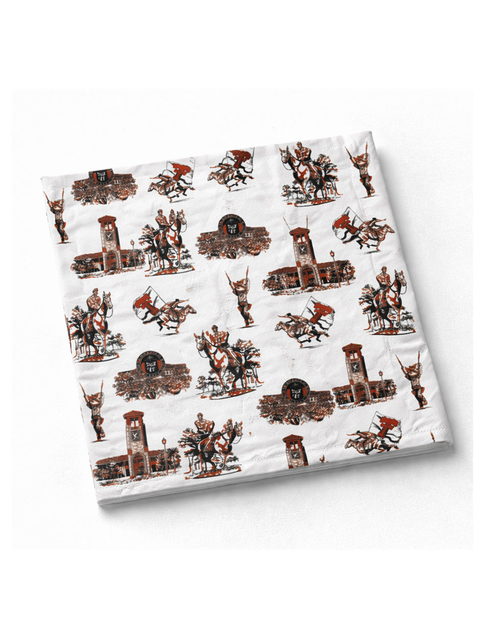Texas Tech "Toile" 25 Pack Lunch Napkins
